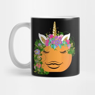 Pumpkin Unicorn Mug